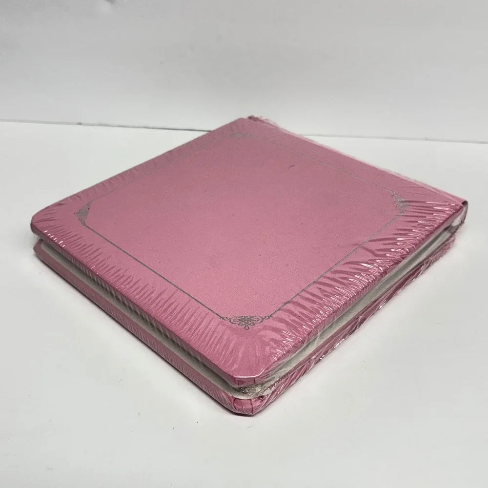 Creative Memories Small Pink Scrapbook with Pages 7x7 New